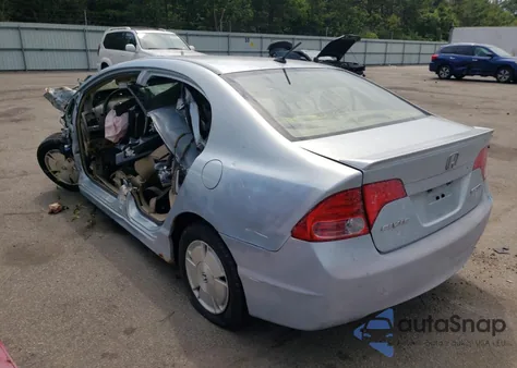 2006 Honda Civic Hybrid из США, поврежденный, VIN JHMFA36216S030000